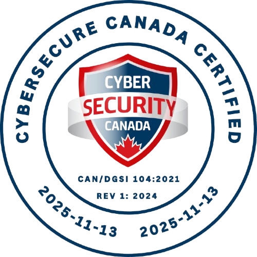 CyberSecure Canada Level 2 Certified — CAN/DGSI 104:2021 Rev 1: 2024
